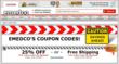 Emedco Launches Exclusive Coupon Code Page